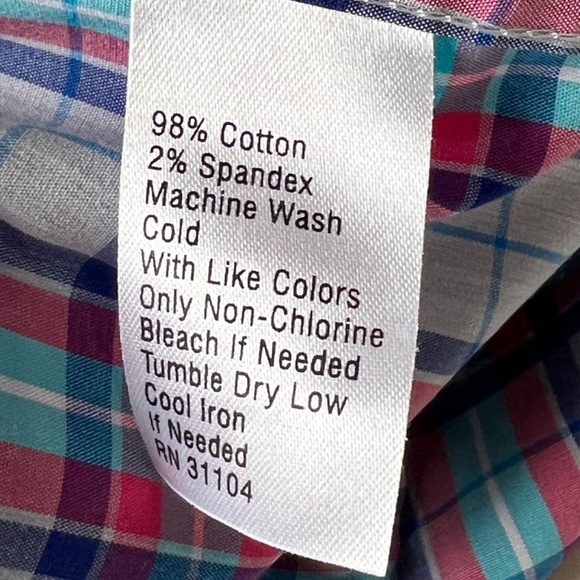 3 Crown & Ivy Long Sleeve Button Down Shirts Striped Plaid Floral Print Mens M - Picture 9 of 16